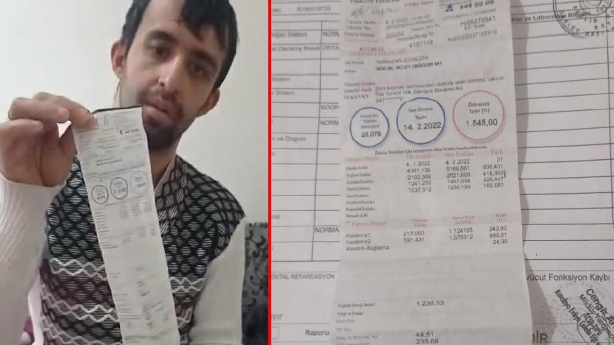 Aldığı maaş elektrik faturasını ödemeye yetmedi