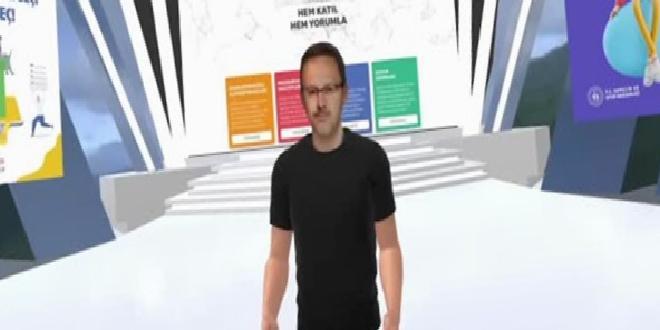 Bakan Kasapoğlu, metaverse yayınında gençlere hitap etti