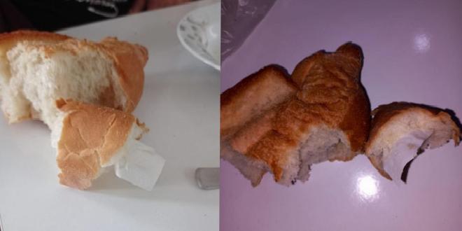 Ekmeğin içinden kağıt çıktı, neye uğradığını şaşırdı Ekmeğin içinden kağıt çıktı, neye uğradığını şaşırdı