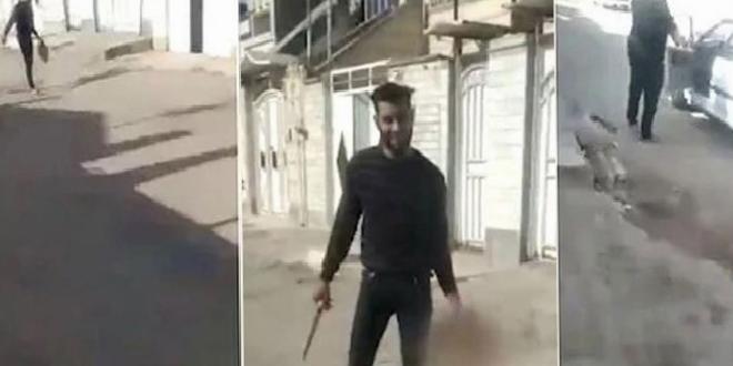 Eşini öldüren adam başını kesip sokakta gezdirdi! Türkiye'den götürmüş