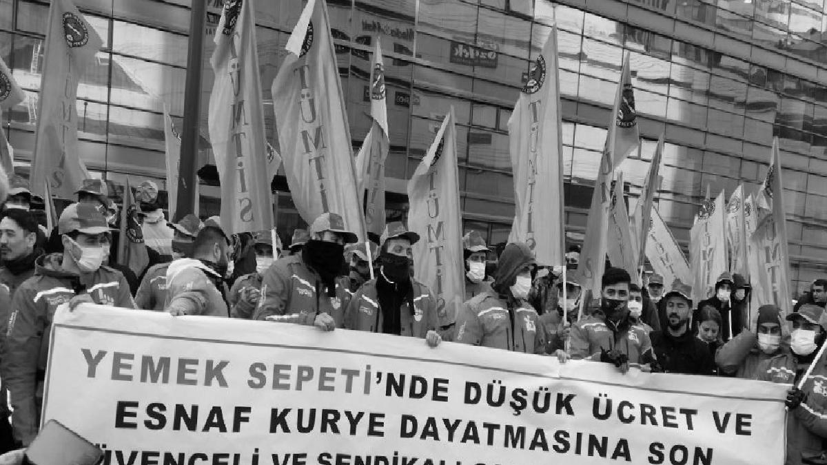 Esnaf kuryeler isyanda: Yemek Sepeti ve Banabi çalışanları da eylemde