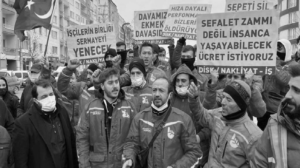 Yemek Sepeti ve Banabi çalışanlarının eylemi ikinci gününde