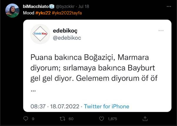 YKS Tercihleri: Öğrenciler Sosyal Medyada Goygoyun Dibine Vurdular